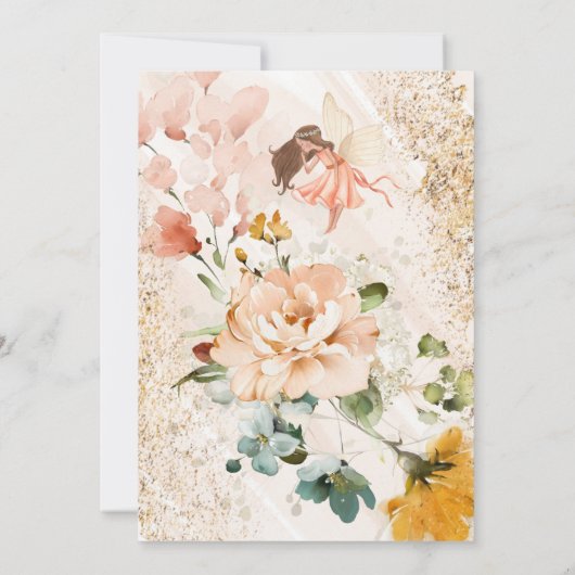 Pompoenen baby shower een beetje pompoen is onderw kaart (Achterkant)