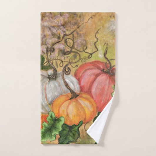 Pompoenen badhanddoek set bad handdoek (Handdoek)