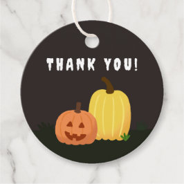 Pompoenen Bedankt & GELUKKIGE HALLOWEEN Bedankjes Labels