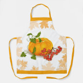 Pompoenen, bessen, bladeren, Thanksgiving van de h Schort (Voorkant)
