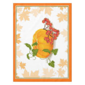 Pompoenen, bessen, bladeren, Thanksgiving van de h Tafelkleed (Voorkant)