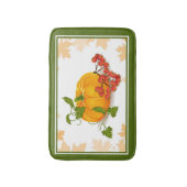 Pompoenen, bessen en bladeren Thanksgiving herfst Badmat (Voorkant Verticaal)