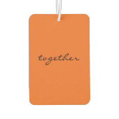 Pompoenen bij elkaar luchtverfrisser (Achterkant)