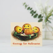 Pompoenen bij Kaarten  Halloween Briefkaart (Staand voorkant)