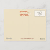 Pompoenen bij Kaarten  Halloween Briefkaart (Achterkant)