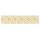 Pompoenen Blad Tafel Runner Korte Tafelloper (Horizontaal)