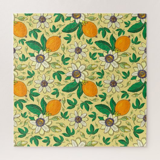 Pompoenen & bladeren: Herfst Oogst Legpuzzel (Verticaal)