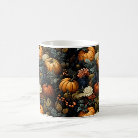 Pompoenen Bloemenkunst Mok (Center)