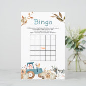 Pompoenen Boerderij Animal Tractor Floral Bingo Ga (Staand voorkant)