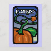 Pompoenen Briefkaart (Voorkant)