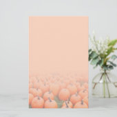 Pompoenen Briefpapier (Staand voorkant)