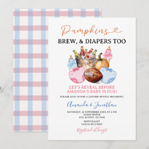 Pompoenen Brouw & Luiers Ook Geslacht Onthullen He Kaart