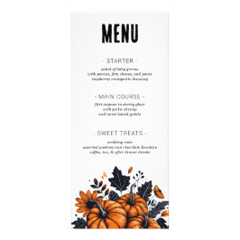  pompoenen bruiloft menu