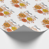 Pompoenen Cadeaupapier (Hoek)