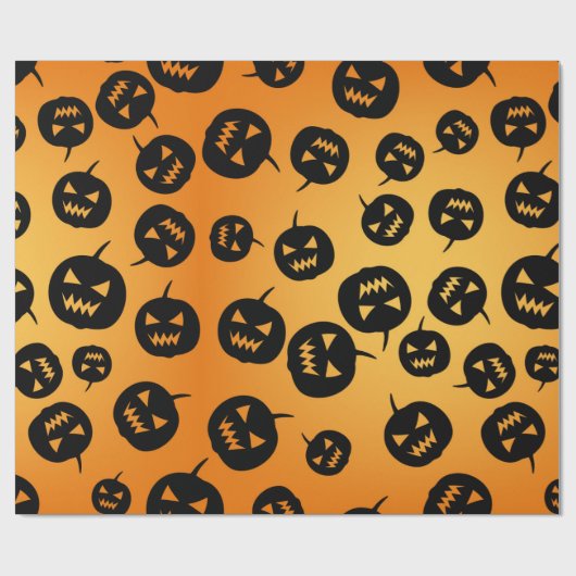 Pompoenen Cadeaupapier (Vlak)