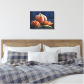 "pompoenen" canvas afdruk (Insitu (Slaapkamer))