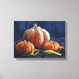 "pompoenen" canvas afdruk