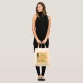 Pompoenen Canvas tas (Voorkant (model))