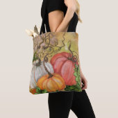 Pompoenen Canvas tas (Dichtbij)