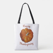 Pompoenen Canvas tassen (Achterkant)