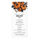  pompoenen ceremonie programma (Voorkant)