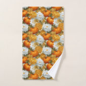 Pompoenen & Chrysanten Herfst Design Bad Handdoek (Handdoek)