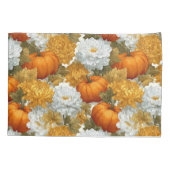 Pompoenen & Chrysanten Herfst Design Kussensloop (Achterkant)