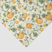 Pompoenen (Cornsilk) - Weefpapier Tissuepapier (Detail)