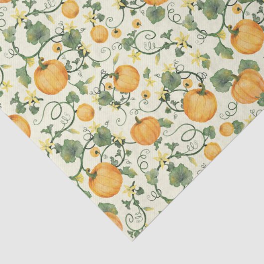 Pompoenen (Cornsilk) - Weefpapier Tissuepapier (Detail)