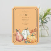 Pompoenen Drie Kaart (Staand voorkant)