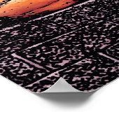 Pompoenen en Afbeelding in de herfst Poster (Hoek)