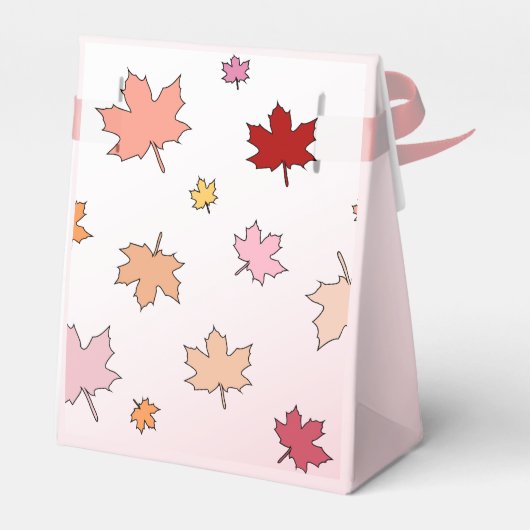 Pompoenen en alles wat mooi roze kleppen zijn bedankdoosjes (Achterkant)