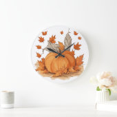 Pompoenen en bladeren grote klok (Huis)