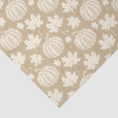 Pompoenen en bladeren tissuepapier (Detail)