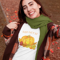 Pompoenen en bladeren Waterverf op maat