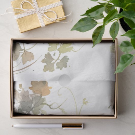 Pompoenen en Bloemen 2 Decoupage Papier (Geschenk)