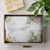 Pompoenen en Bloemen Collage 1 Decoupage Papier (Geschenk)