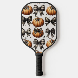 Pompoenen en bogen Halloween Grey Pickleball Paddl Pickleball Paddle