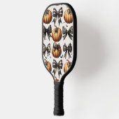 Pompoenen en bogen Halloween Grey Pickleball Paddl Pickleball Paddle (Links)