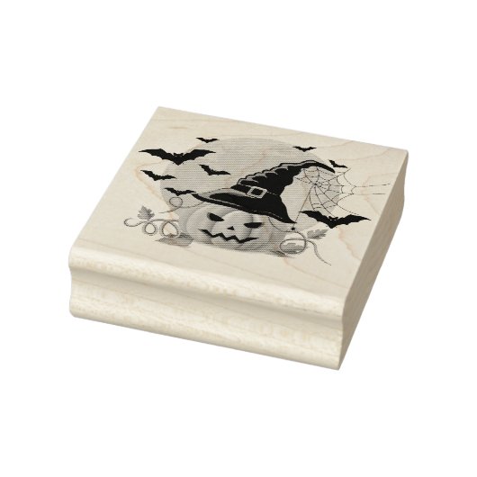 Pompoenen en bonen rubberstempel (Stempel)