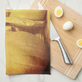 Pompoenen en Cornstalks Herfst  look Theedoek (Quarter Fold)