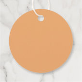 Pompoenen en flesjes in het Label van de Fall Colo (Achterkant)