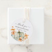 Pompoenen en flesjes in het Label van de Fall Colo (In situ)