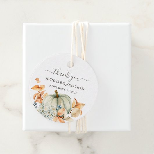 Pompoenen en flesjes in het Label van de Fall Colo (In situ)