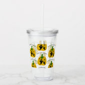 Pompoenen en geesten acryl drinkbeker (Voorkant)