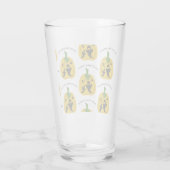 Pompoenen en geesten glas (Achterkant)