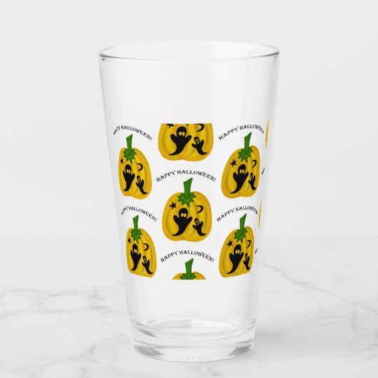 Pompoenen en geesten glas (Voorkant)