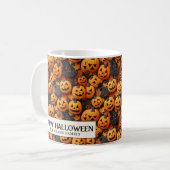 Pompoenen en Geesten Halloween Koffiemok (Voorkant links)