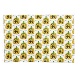 Pompoenen en geesten kussensloop