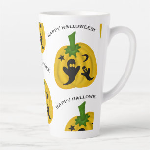 Pompoenen en geesten latte mok